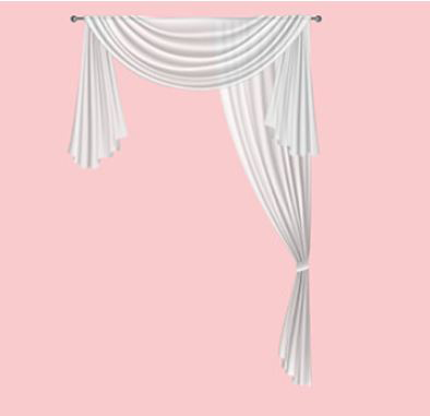 How to Drape a Sheer Curtain Scarf over a Rod?