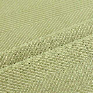 Sunnyvale Herringbone Textured Velvet Blackout Sage Green Curtains