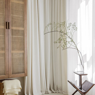 Premium Pearl White Velvet Curtain 5