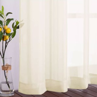 Laguna Outdoor Waterproof Cream Voile Curtain 3