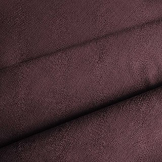 Double Plush Maroon Rich Chocolate Brown Chenille Blackout Curtain 2