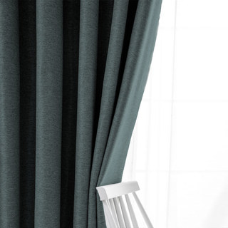 Pine Valley Haze Blue Blackout Curtain 3