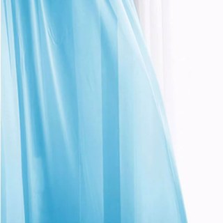 Laguna Outdoor Waterproof Aqua Blue Voile Curtain