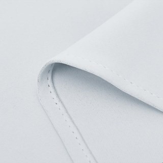 Malibu Waterproof Blackout Twill White Outdoor Curtain