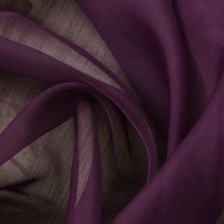 Smarties Purple Soft Sheer Voile Curtain