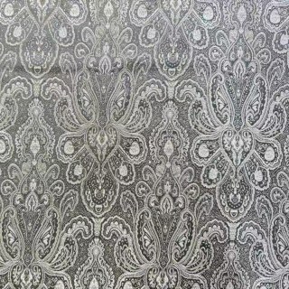 New Classics Luxury Damask Jacquard Black Curtain