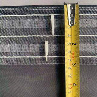 Bandes de rideau de pli de crayon
