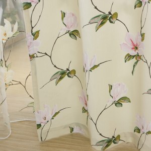 Boutique Matinale Fleur Crème Rideau 3