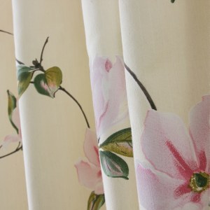 Boutique Matinale Fleur Crème Rideau 7