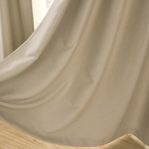 Rideau à crème de style Lin régent 4