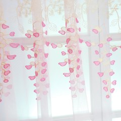 Douce coeur Ivoire Brodé Voile 1