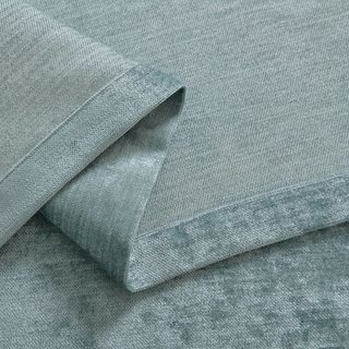 Rideau vert de Chenille d'oeuf de canard de luxe 7