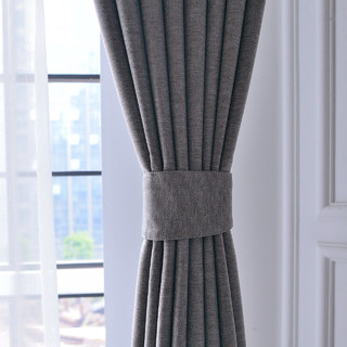 Rideau noir gris Sleek City 6