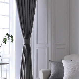 Rideau noir gris Sleek City 5