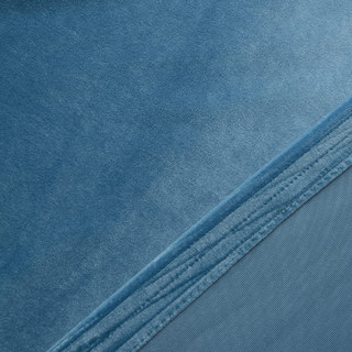 Rideaux de velours bleu foncé lustreux 6