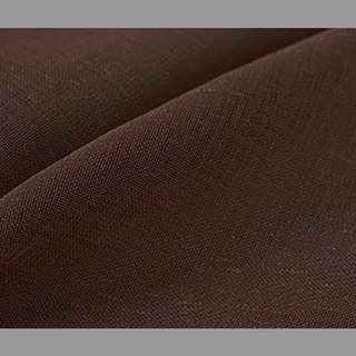 Smarties Chocolate Brown Soft Sheer Voile Rideau 2