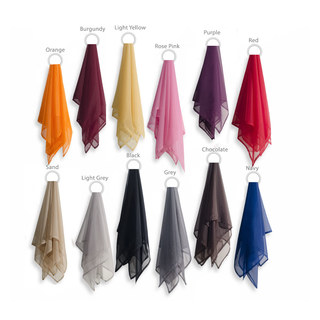 Red Burgundy Soft Sheer Voile Rideau 5