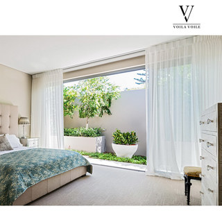 Rideau voile de luxe blanc de Notting Hill 8