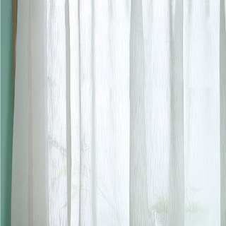 Chiffon blanc Chiffon Rideau voilé 2