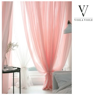 Luxe Pale Rideau de la Voile Rose Dusky 7