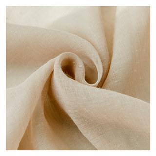Soft Glow Light Brown Sheer Voile Rideau 2