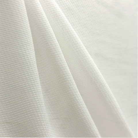 Poisson sirène Net Texturé Blanc Semi Sheer Voile Rideau 1