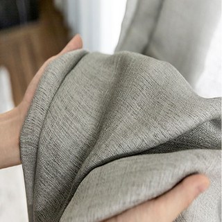 Le Rideau voilé clair gris clair 4