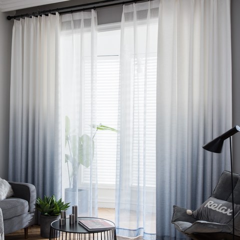 Le Rideau Ombré Gris Parfait Mélange 1