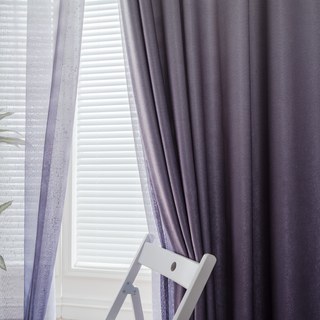 Le rideau parfait mélange Ombre violet 4