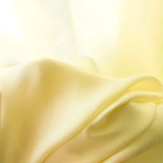 Touche satinée Buttercup jaune Rideau voilé