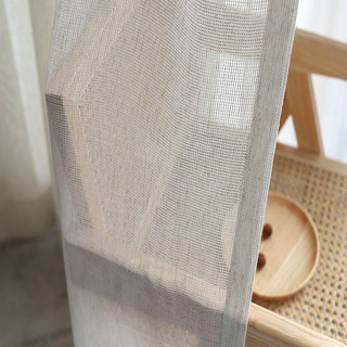 Authentique japonais tricot de coton mélange rideau de voile 7