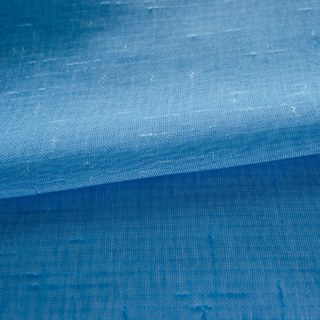 Le mélange parfait Ombre Saphir Bleu Texturé Sheer Voile Rideau