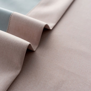 Harringbone Blush Rose 100% Blackout Rideau 15