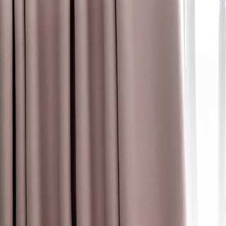 Harringbone Blush Rose 100% Blackout Rideau 4