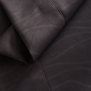 Rippled Waves Superthick Dark Grey Rideau 100% Blackout 12