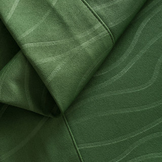 Rippled Waves Superthick Olive vert Rideau noir 13