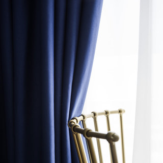 Rideau noir bleu marine Superthick 10