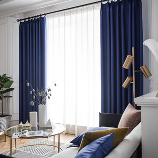 Rideau noir bleu marine Superthick 6