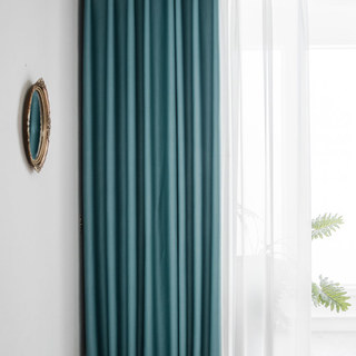 Superthick Turquoise Rideau noir vert