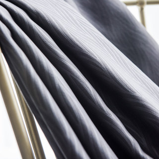 Superthick Willow feuilles gris foncé 100% noir rideau 15
