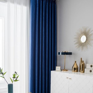 Courroie Rippled Waves Superthick Navy Bleu Blackout Rideau 2
