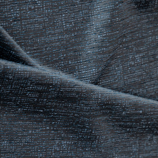 Metallic Fantasy Subtle Texturé Scintillant Scintillant Midnight Bleu Marine Rideau
