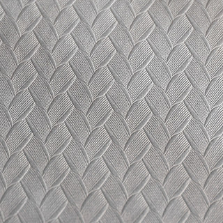 Scandinave Basketweave texturé Morandi Grey Velvet Blackout Rideaux
