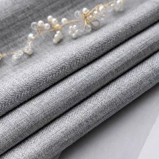 Plaisirs simples Céréales de prairie Subtil texturé Gris clair clair de charbon Rideaux de noir de bois