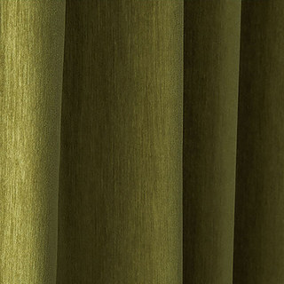 Exquise Matte Luxury Olive Green Rideau Chenille 4