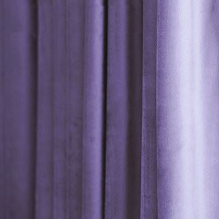 Rideaux de velours de lavande pourpre 3