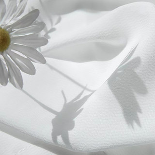 Grace Textured Ivoire blanc lourd rideau voile 7
