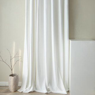 Rideau de velours blanc Pearl Premium 4