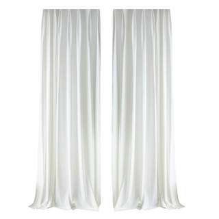 Rideau de velours blanc Pearl Premium 6
