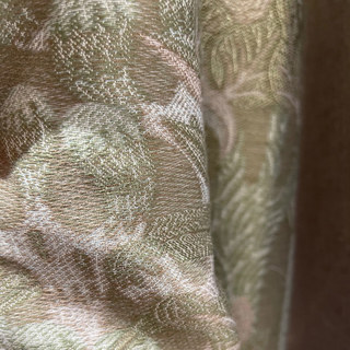 Forêt de Sherwood Pastel Jacquard Rideau floral 7